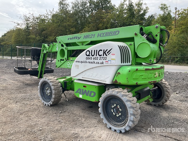2015 Nifty HR21 4WD Hybrid Articulating Boom Lift - Καλαθοφόρο ανυψωτικό: φωτογραφία 3 2015 Nifty HR21 4WD Hybrid Articulating Boom Lift - Καλαθοφόρο ανυψωτικό: φωτογραφία 3