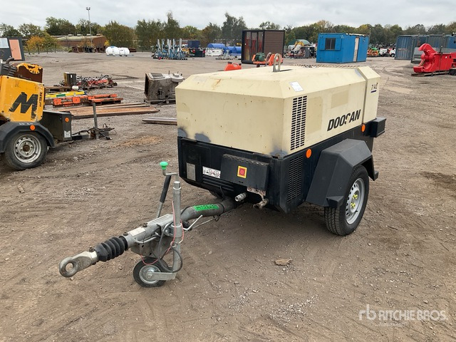 2016 Doosan 7/41 Mobile Air Compressor - Αεροσυμπιεστής: φωτογραφία 2 2016 Doosan 7/41 Mobile Air Compressor - Αεροσυμπιεστής: φωτογραφία 2