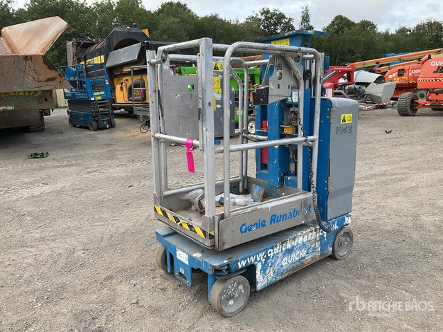 2016 Genie GR15 Vertical Mast Lift - Κάθετος ανελκυστήρας με κατάρτι: φωτογραφία 2 2016 Genie GR15 Vertical Mast Lift - Κάθετος ανελκυστήρας με κατάρτι: φωτογραφία 2