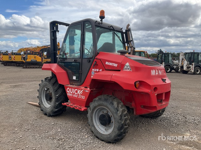 2016 Manitou M26-4 2600 kg 4x4 Rough Terrain Forklift - Φορτηγό ανωμάλου εδάφους: φωτογραφία 4 2016 Manitou M26-4 2600 kg 4x4 Rough Terrain Forklift - Φορτηγό ανωμάλου εδάφους: φωτογραφία 4