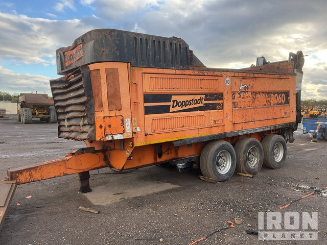 2017 Doppstadt DW3060 Tri/A Bio Shredder Horizontal Grinder - Βιομηχανικός τεμαχιστής: φωτογραφία 1 2017 Doppstadt DW3060 Tri/A Bio Shredder Horizontal Grinder - Βιομηχανικός τεμαχιστής: φωτογραφία 1