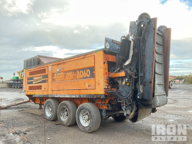 2017 Doppstadt DW3060 Tri/A Bio Shredder Horizontal Grinder - Βιομηχανικός τεμαχιστής: φωτογραφία 4 2017 Doppstadt DW3060 Tri/A Bio Shredder Horizontal Grinder - Βιομηχανικός τεμαχιστής: φωτογραφία 4