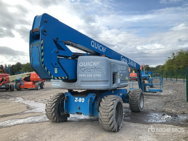 2017 Genie Z-80/60 4WD Diesel Articulating Boom Lift - Καλαθοφόρο ανυψωτικό: φωτογραφία 4 2017 Genie Z-80/60 4WD Diesel Articulating Boom Lift - Καλαθοφόρο ανυψωτικό: φωτογραφία 4