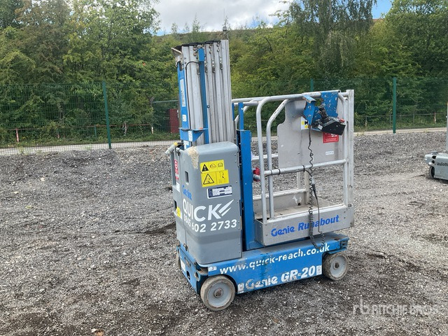 2018 Genie GR20 Articulating Boom Lift - Καλαθοφόρο ανυψωτικό: φωτογραφία 2 2018 Genie GR20 Articulating Boom Lift - Καλαθοφόρο ανυψωτικό: φωτογραφία 2