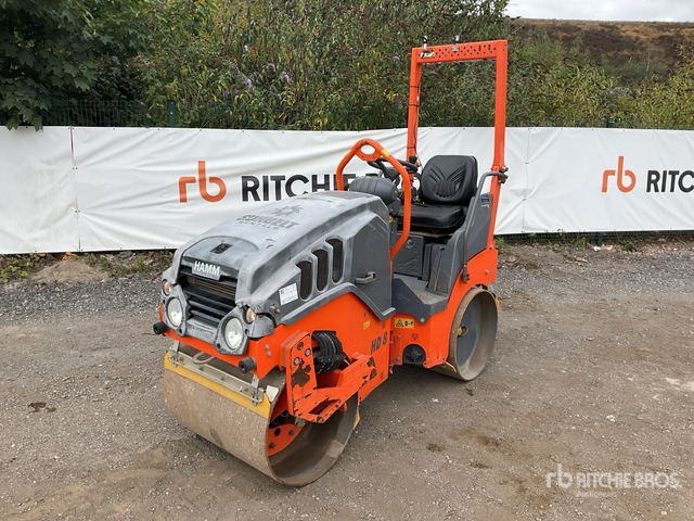 2018 Hamm HD8VV Double Drum Roller - Οδοστρωτήρας: φωτογραφία 1 2018 Hamm HD8VV Double Drum Roller - Οδοστρωτήρας: φωτογραφία 1