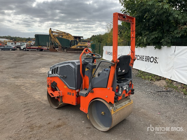2018 Hamm HD8VV Double Drum Roller - Οδοστρωτήρας: φωτογραφία 4 2018 Hamm HD8VV Double Drum Roller - Οδοστρωτήρας: φωτογραφία 4