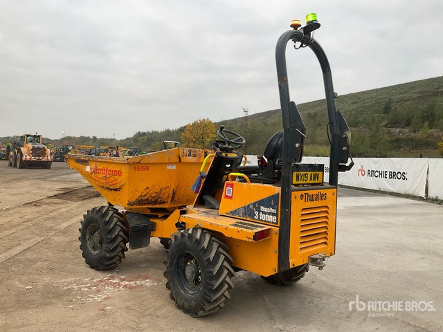 2019 Thwaites MACH580 3 ton 4x4 Swivel Dumper - Ανατρεπόμενο όχημα: φωτογραφία 3 2019 Thwaites MACH580 3 ton 4x4 Swivel Dumper - Ανατρεπόμενο όχημα: φωτογραφία 3