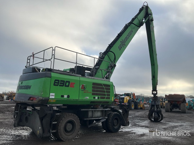 2022 Sennebogen 830 Wheel Material Handler - Μηχάνημα Διαχείρισης Υλικών: φωτογραφία 3 2022 Sennebogen 830 Wheel Material Handler - Μηχάνημα Διαχείρισης Υλικών: φωτογραφία 3