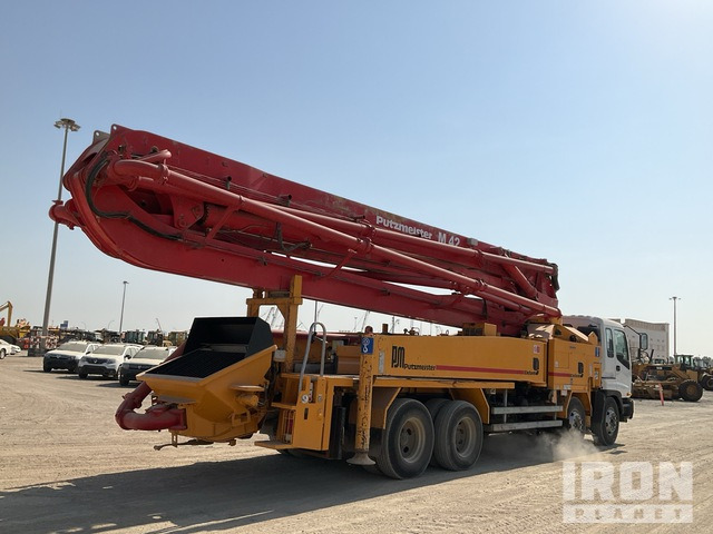 2002 Isuzu CXH50T 2003 Putzmeister M42 on 8x4 Twi ... Concrete Pump Truck - Καταστροφέας: φωτογραφία 3 2002 Isuzu CXH50T 2003 Putzmeister M42 on 8x4 Twi ... Concrete Pump Truck - Καταστροφέας: φωτογραφία 3
