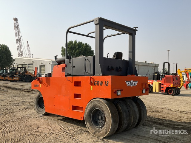 2003 Hamm GRW18 8 Wheel Pneumatic Roller - Πνευματικός οδοστρωτήρας: φωτογραφία 4 2003 Hamm GRW18 8 Wheel Pneumatic Roller - Πνευματικός οδοστρωτήρας: φωτογραφία 4