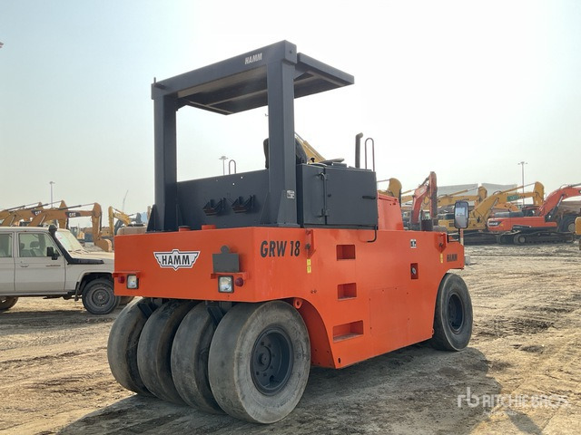 2003 Hamm GRW18 8 Wheel Pneumatic Roller - Πνευματικός οδοστρωτήρας: φωτογραφία 3 2003 Hamm GRW18 8 Wheel Pneumatic Roller - Πνευματικός οδοστρωτήρας: φωτογραφία 3