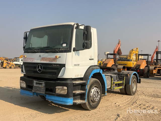 2006 Mercedes-Benz Axor 1828 4x2 S/A Day Cab Truck Tractor - Τράκτορας: φωτογραφία 1 2006 Mercedes-Benz Axor 1828 4x2 S/A Day Cab Truck Tractor - Τράκτορας: φωτογραφία 1