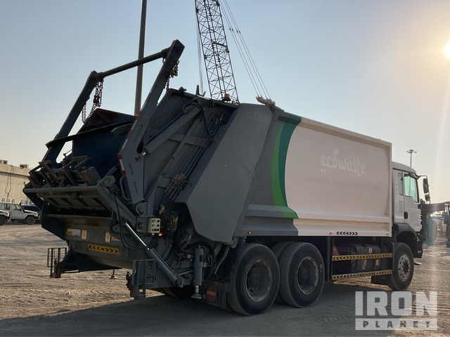 2008 MAN TGA33.360 6x4 Rear Loader Waste Collection Truck - Απορριμματοφόρο: φωτογραφία 3 2008 MAN TGA33.360 6x4 Rear Loader Waste Collection Truck - Απορριμματοφόρο: φωτογραφία 3