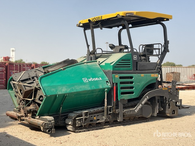 2014 Vogele Super 1800-2 Track Asphalt Paver - Διαστρωτήρας ασφάλτου: φωτογραφία 2 2014 Vogele Super 1800-2 Track Asphalt Paver - Διαστρωτήρας ασφάλτου: φωτογραφία 2
