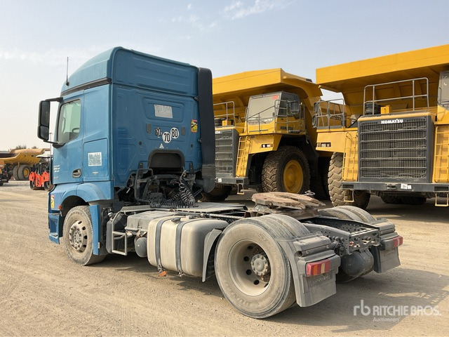 2015 Mercedes-Benz Actross 1843LS 4x2 S/A Sleeper Truck Tractor - Τράκτορας: φωτογραφία 4 2015 Mercedes-Benz Actross 1843LS 4x2 S/A Sleeper Truck Tractor - Τράκτορας: φωτογραφία 4