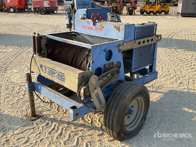 2016 Tesmec AMC 402 1000 Kg Portable Hydraulic Winch :Misc. Utility Equipment - Βίντσι: φωτογραφία 3 2016 Tesmec AMC 402 1000 Kg Portable Hydraulic Winch :Misc. Utility Equipment - Βίντσι: φωτογραφία 3