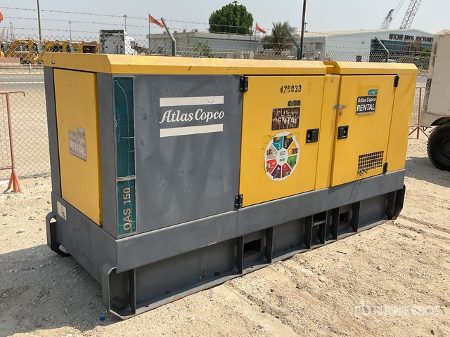 2017 Atlas Copco QAS150 150 kVA Skid-Mounted Generator Set - Βιομηχανική γεννήτρια: φωτογραφία 4 2017 Atlas Copco QAS150 150 kVA Skid-Mounted Generator Set - Βιομηχανική γεννήτρια: φωτογραφία 4