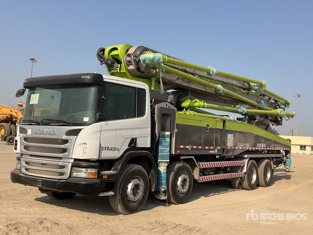 2019 Scania P420 2019 Zoomlion ZLJ5441THBSE 56 m ... Concrete Pump Truck - Αντλία σκυροδέματος: φωτογραφία 2 2019 Scania P420 2019 Zoomlion ZLJ5441THBSE 56 m ... Concrete Pump Truck - Αντλία σκυροδέματος: φωτογραφία 2