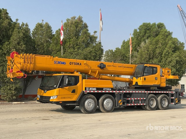 2020 XCMG QY50KA 50 ton 8x4x4 Hydraulic Truck Crane - Τηλεσκοπικός γερανός: φωτογραφία 1 2020 XCMG QY50KA 50 ton 8x4x4 Hydraulic Truck Crane - Τηλεσκοπικός γερανός: φωτογραφία 1