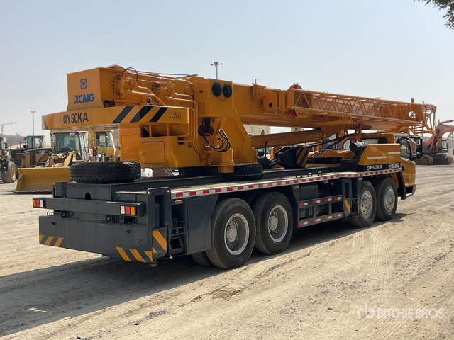 2020 XCMG QY50KA 50 ton 8x4x4 Hydraulic Truck Crane - Τηλεσκοπικός γερανός: φωτογραφία 4 2020 XCMG QY50KA 50 ton 8x4x4 Hydraulic Truck Crane - Τηλεσκοπικός γερανός: φωτογραφία 4
