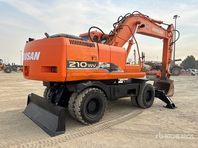 Doosan Solar 210W Wheel Excavator - Τροχοφόρος εκσκαφέας: φωτογραφία 3 Doosan Solar 210W Wheel Excavator - Τροχοφόρος εκσκαφέας: φωτογραφία 3
