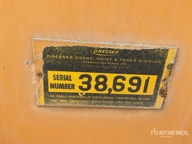 Dresser DL-DMR-3 Overhead Bridge Crane - Πυλώνας γερανός: φωτογραφία 1 Dresser DL-DMR-3 Overhead Bridge Crane - Πυλώνας γερανός: φωτογραφία 1