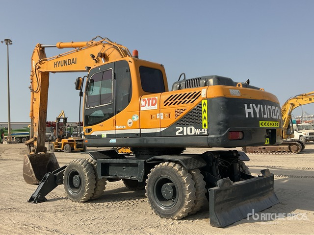 Hyundai Robex 210W-9S - Τροχοφόρος εκσκαφέας: φωτογραφία 4 Hyundai Robex 210W-9S - Τροχοφόρος εκσκαφέας: φωτογραφία 4