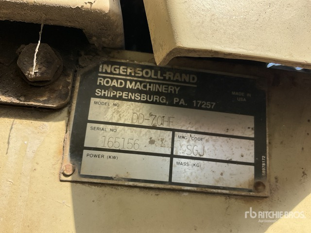 Ingersoll Rand - Ασφαλτικός οδοστρωτήρας: φωτογραφία 2 Ingersoll Rand - Ασφαλτικός οδοστρωτήρας: φωτογραφία 2