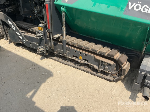Διαστρωτήρας ασφάλτου Vogele Super 1800-2: φωτογραφία 6
