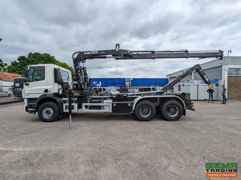 DAF CF85.410 6x4 Dagcab Euro5 EEV - Hiab Haakarm + Hiab 166E-2 DUO - Vangmuil - Φορτηγό φόρτωσης γάντζου, Φορτηγό με γερανό: φωτογραφία 5 DAF CF85.410 6x4 Dagcab Euro5 EEV - Hiab Haakarm + Hiab 166E-2 DUO - Vangmuil - Φορτηγό φόρτωσης γάντζου, Φορτηγό με γερανό: φωτογραφία 5