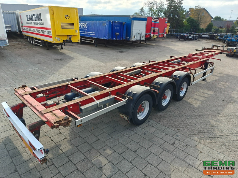 Groenewegen 45CC-16-27TUN 3-Assen BPW - Trommelremmen - 40/45FT Aansluiting - Alcoa - 4920KG - Επικαθήμενο μεταφοράς εμπορευματοκιβωτίων/ Κινητό αμάξωμα: φωτογραφία 1 Groenewegen 45CC-16-27TUN 3-Assen BPW - Trommelremmen - 40/45FT Aansluiting - Alcoa - 4920KG - Επικαθήμενο μεταφοράς εμπορευματοκιβωτίων/ Κινητό αμάξωμα: φωτογραφία 1