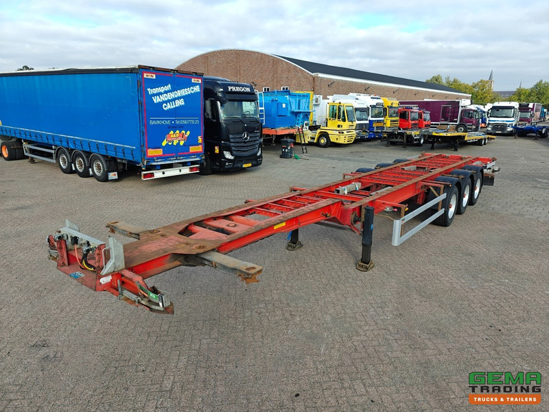 Groenewegen 45CC-16-27TUN 3-Assen BPW - Trommelremmen - 40/45FT Aansluiting - Alcoa - 4920KG - Επικαθήμενο μεταφοράς εμπορευματοκιβωτίων/ Κινητό αμάξωμα: φωτογραφία 2 Groenewegen 45CC-16-27TUN 3-Assen BPW - Trommelremmen - 40/45FT Aansluiting - Alcoa - 4920KG - Επικαθήμενο μεταφοράς εμπορευματοκιβωτίων/ Κινητό αμάξωμα: φωτογραφία 2
