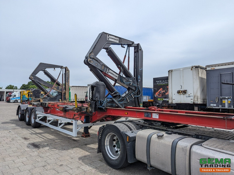 HAMMAR 160 HE 3-Assen - SideLoader - 33T - ContainerStacking - Afstandbediening - Επικαθήμενο μεταφοράς εμπορευματοκιβωτίων/ Κινητό αμάξωμα: φωτογραφία 4 HAMMAR 160 HE 3-Assen - SideLoader - 33T - ContainerStacking - Afstandbediening - Επικαθήμενο μεταφοράς εμπορευματοκιβωτίων/ Κινητό αμάξωμα: φωτογραφία 4