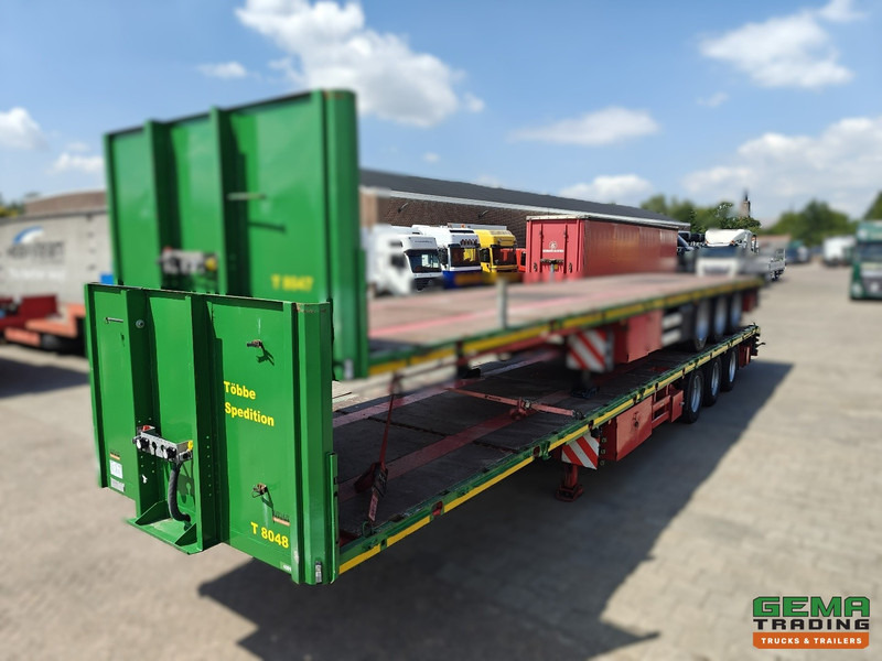 HRD NTS 3-Assen SAF - MEGA - Heavy Duty - Rongpotten/Rongen - Schuine Achterkant met Rijgoot - Zware kantbalk - 2 Stuks op Voorraad - Prijs per stuk - Επικαθήμενο πλατφόρμα/ Καρότσα: φωτογραφία 2 HRD NTS 3-Assen SAF - MEGA - Heavy Duty - Rongpotten/Rongen - Schuine Achterkant met Rijgoot - Zware kantbalk - 2 Stuks op Voorraad - Prijs per stuk - Επικαθήμενο πλατφόρμα/ Καρότσα: φωτογραφία 2