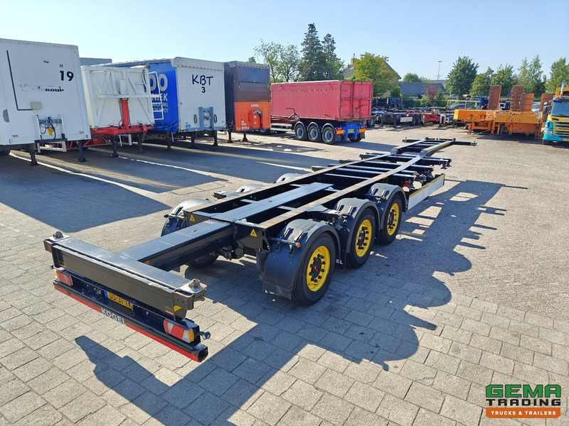 Kögel PORT 40 SIMPLEX 20 3-Assen SAF - Schijfremmen - 20/30/40FT Aansluiting - Achterschuiver - Επικαθήμενο μεταφοράς εμπορευματοκιβωτίων/ Κινητό αμάξωμα: φωτογραφία 2 Kögel PORT 40 SIMPLEX 20 3-Assen SAF - Schijfremmen - 20/30/40FT Aansluiting - Achterschuiver - Επικαθήμενο μεταφοράς εμπορευματοκιβωτίων/ Κινητό αμάξωμα: φωτογραφία 2