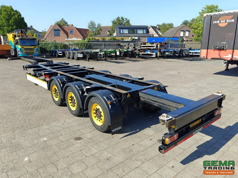 Kögel PORT 40 SIMPLEX 20 3-Assen SAF - Schijfremmen - 20/30/40FT Aansluiting - Achterschuiver - Επικαθήμενο μεταφοράς εμπορευματοκιβωτίων/ Κινητό αμάξωμα: φωτογραφία 5 Kögel PORT 40 SIMPLEX 20 3-Assen SAF - Schijfremmen - 20/30/40FT Aansluiting - Achterschuiver - Επικαθήμενο μεταφοράς εμπορευματοκιβωτίων/ Κινητό αμάξωμα: φωτογραφία 5