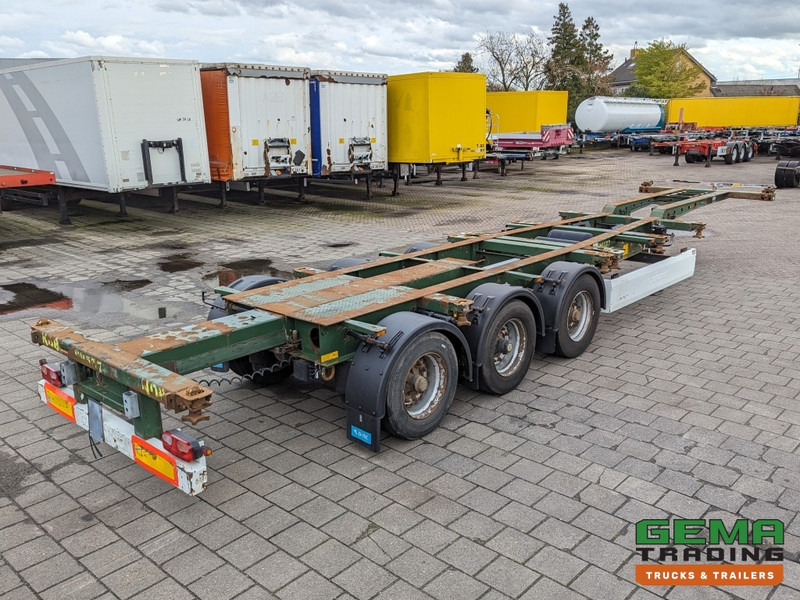 Krone SD 27 3-Assen BPW RearSlider - DrumBrakes - 5280kg - Επικαθήμενο μεταφοράς εμπορευματοκιβωτίων/ Κινητό αμάξωμα: φωτογραφία 2 Krone SD 27 3-Assen BPW RearSlider - DrumBrakes - 5280kg - Επικαθήμενο μεταφοράς εμπορευματοκιβωτίων/ Κινητό αμάξωμα: φωτογραφία 2