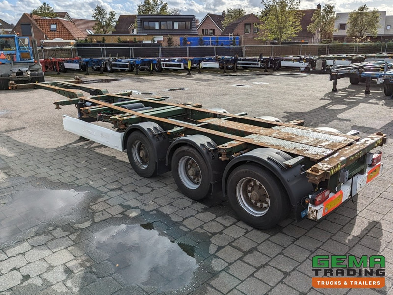 Krone SD 27 3-Assen BPW RearSlider - DrumBrakes - 5280kg - Επικαθήμενο μεταφοράς εμπορευματοκιβωτίων/ Κινητό αμάξωμα: φωτογραφία 3 Krone SD 27 3-Assen BPW RearSlider - DrumBrakes - 5280kg - Επικαθήμενο μεταφοράς εμπορευματοκιβωτίων/ Κινητό αμάξωμα: φωτογραφία 3