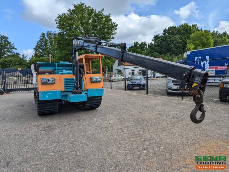 Morooka MST-1100 Rupsdumper / Werktuigdrager - Platte kiepbak + Hiab 026 T3 Kraan - Komatsu 6Cil - Ανατρεπόμενο όχημα: φωτογραφία 4 Morooka MST-1100 Rupsdumper / Werktuigdrager - Platte kiepbak + Hiab 026 T3 Kraan - Komatsu 6Cil - Ανατρεπόμενο όχημα: φωτογραφία 4
