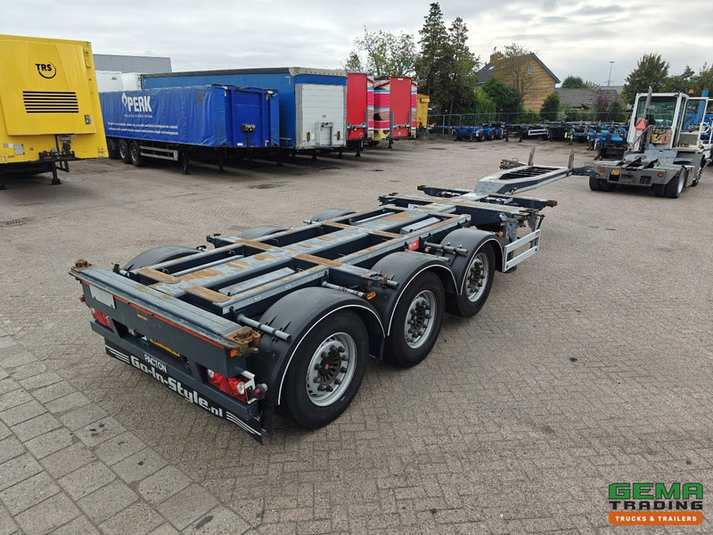 Pacton ET3 3-Assen SAF - MULTI - Schijfremmen - LiftAs - 3x Uitschuifbaar - 03/2026 APK - Επικαθήμενο μεταφοράς εμπορευματοκιβωτίων/ Κινητό αμάξωμα: φωτογραφία 2 Pacton ET3 3-Assen SAF - MULTI - Schijfremmen - LiftAs - 3x Uitschuifbaar - 03/2026 APK - Επικαθήμενο μεταφοράς εμπορευματοκιβωτίων/ Κινητό αμάξωμα: φωτογραφία 2