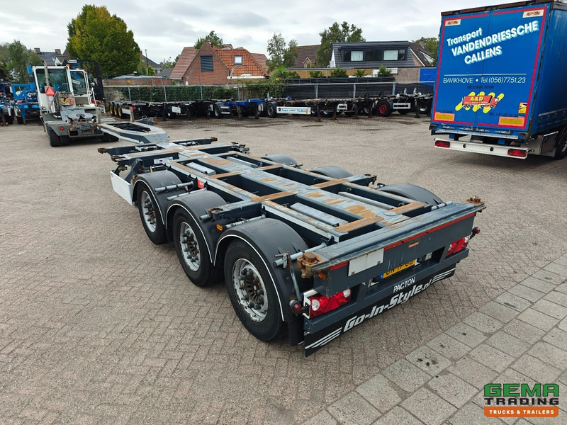 Pacton ET3 3-Assen SAF - MULTI - Schijfremmen - LiftAs - 3x Uitschuifbaar - 03/2026 APK - Επικαθήμενο μεταφοράς εμπορευματοκιβωτίων/ Κινητό αμάξωμα: φωτογραφία 5 Pacton ET3 3-Assen SAF - MULTI - Schijfremmen - LiftAs - 3x Uitschuifbaar - 03/2026 APK - Επικαθήμενο μεταφοράς εμπορευματοκιβωτίων/ Κινητό αμάξωμα: φωτογραφία 5