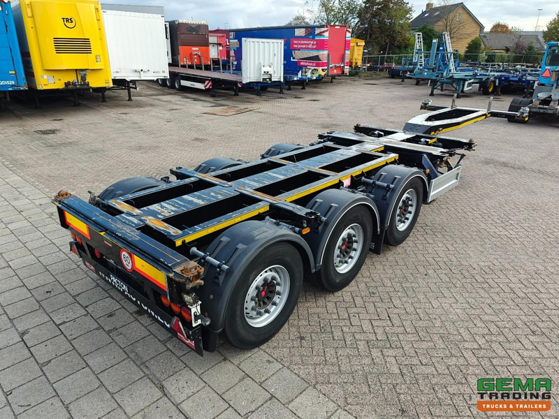 Pacton TXC343 3-Assen SAF - Schijfremmen - LiftAs - VasteKop - Alle Aansluitingen - 4740KG - Επικαθήμενο μεταφοράς εμπορευματοκιβωτίων/ Κινητό αμάξωμα: φωτογραφία 4 Pacton TXC343 3-Assen SAF - Schijfremmen - LiftAs - VasteKop - Alle Aansluitingen - 4740KG - Επικαθήμενο μεταφοράς εμπορευματοκιβωτίων/ Κινητό αμάξωμα: φωτογραφία 4