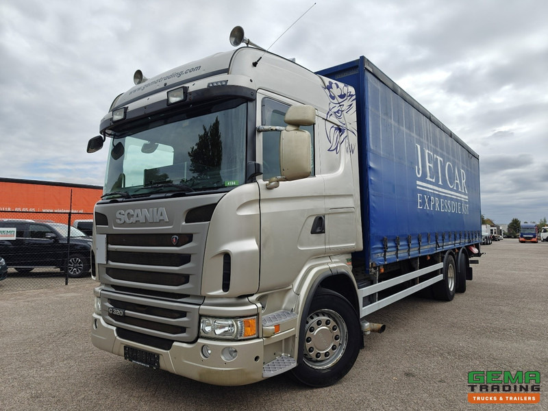 Scania G320 6x2/4 Highline Euro5 - Schuifzeilenbak 8.6m + Laadklep 2000KG - Omvormer 220V - 04/2026 APK - Φορτηγό μουσαμάς: φωτογραφία 1 Scania G320 6x2/4 Highline Euro5 - Schuifzeilenbak 8.6m + Laadklep 2000KG - Omvormer 220V - 04/2026 APK - Φορτηγό μουσαμάς: φωτογραφία 1