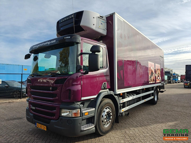Scania P230 4x2 Dagcab Euro5 - Koel-VriesBak 7.55m + Carrier Supra 950MT + Laadklep 2000kg - Φορτηγό ψυγείο: φωτογραφία 1 Scania P230 4x2 Dagcab Euro5 - Koel-VriesBak 7.55m + Carrier Supra 950MT + Laadklep 2000kg - Φορτηγό ψυγείο: φωτογραφία 1