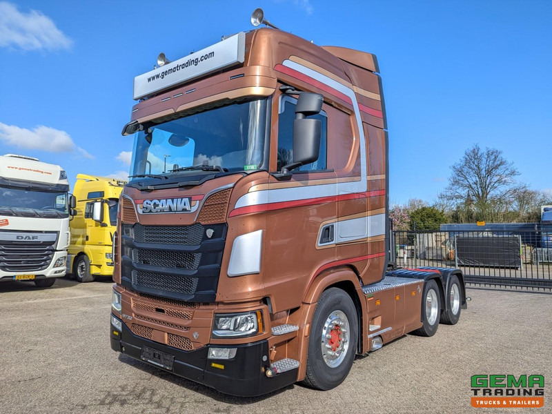 Scania S730 6x4 Topline Euro6 - V8 - Retarder - Costum Interior - Vollucht - Alcoa's - Τράκτορας: φωτογραφία 1 Scania S730 6x4 Topline Euro6 - V8 - Retarder - Costum Interior - Vollucht - Alcoa's - Τράκτορας: φωτογραφία 1