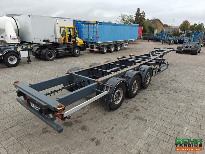 Schmitz Cargobull SCF 24 G 3-Assen MB - LiftAs - Schijfremmen - Vast Chassis - 2x20FT 1x30FT 40FT aansluiting - Επικαθήμενο μεταφοράς εμπορευματοκιβωτίων/ Κινητό αμάξωμα: φωτογραφία 1 Schmitz Cargobull SCF 24 G 3-Assen MB - LiftAs - Schijfremmen - Vast Chassis - 2x20FT 1x30FT 40FT aansluiting - Επικαθήμενο μεταφοράς εμπορευματοκιβωτίων/ Κινητό αμάξωμα: φωτογραφία 1