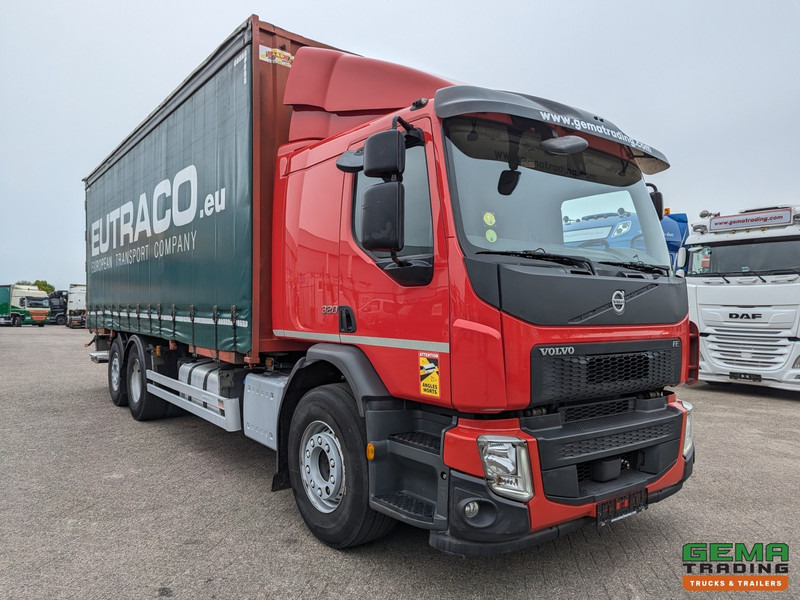 Volvo FE 320 6x2 Slaapcab Euro6 - BDF / SchuifzeilenBak 7.6M + Laadklep 1500KG - Rongpotten/Rongen - Φορτηγό μουσαμάς: φωτογραφία 4 Volvo FE 320 6x2 Slaapcab Euro6 - BDF / SchuifzeilenBak 7.6M + Laadklep 1500KG - Rongpotten/Rongen - Φορτηγό μουσαμάς: φωτογραφία 4
