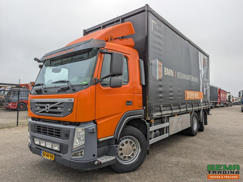 Volvo FM330 6x2/4 Daycab Euro5 EEV - SchuifzeilenBak 6.7m. - KooiAap Aansluiting - HH Vloer - Rongen - Φορτηγό μουσαμάς: φωτογραφία 1 Volvo FM330 6x2/4 Daycab Euro5 EEV - SchuifzeilenBak 6.7m. - KooiAap Aansluiting - HH Vloer - Rongen - Φορτηγό μουσαμάς: φωτογραφία 1