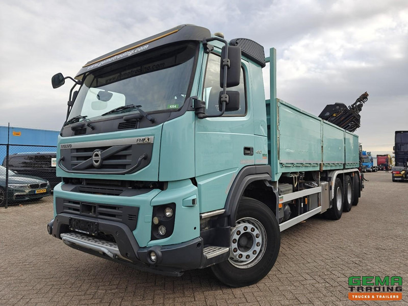 Volvo FMX 410 8x4/4 Dagcab Euro5 - Open Laadbak 6.8m + Hiab 244 E-6 Hipro - 258.000km - Naafreductie - 05/2026 APK - Φορτηγό με ανοιχτή καρότσα, Φορτηγό με γερανό: φωτογραφία 1 Volvo FMX 410 8x4/4 Dagcab Euro5 - Open Laadbak 6.8m + Hiab 244 E-6 Hipro - 258.000km - Naafreductie - 05/2026 APK - Φορτηγό με ανοιχτή καρότσα, Φορτηγό με γερανό: φωτογραφία 1