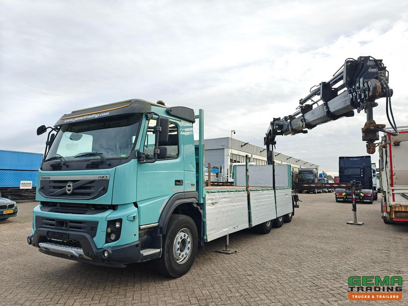 Volvo FMX 410 8x4/4 Dagcab Euro5 - Open Laadbak 6.8m + Hiab 244 E-6 Hipro - 258.000km - Naafreductie - 05/2026 APK - Φορτηγό με ανοιχτή καρότσα, Φορτηγό με γερανό: φωτογραφία 4 Volvo FMX 410 8x4/4 Dagcab Euro5 - Open Laadbak 6.8m + Hiab 244 E-6 Hipro - 258.000km - Naafreductie - 05/2026 APK - Φορτηγό με ανοιχτή καρότσα, Φορτηγό με γερανό: φωτογραφία 4